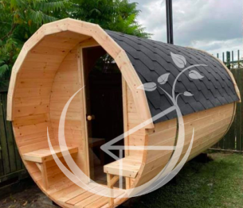 Luxury Barrel Sauna 3.5m